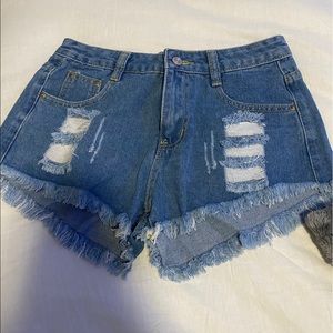 jean shorts